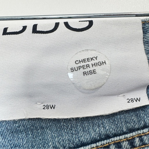 BDG Cheeky Super High Rise Denim Shorts - Picture 8 of 10